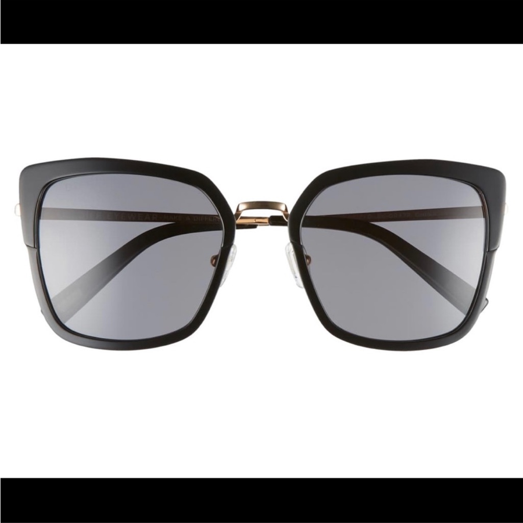 Diff Black Sunglasses